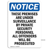 NOTICE These Premises Are Under Surveillance
