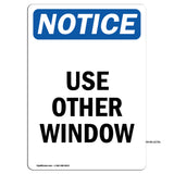 NOTICE Use Other Window