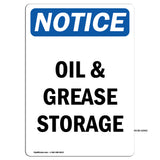 Oil And Grease Storage