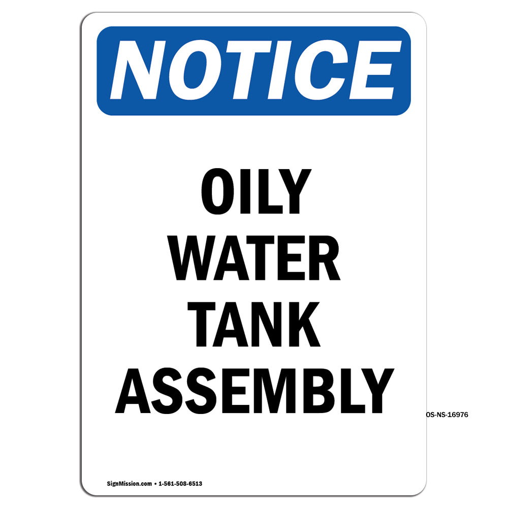 Oily Water Tank Assembly