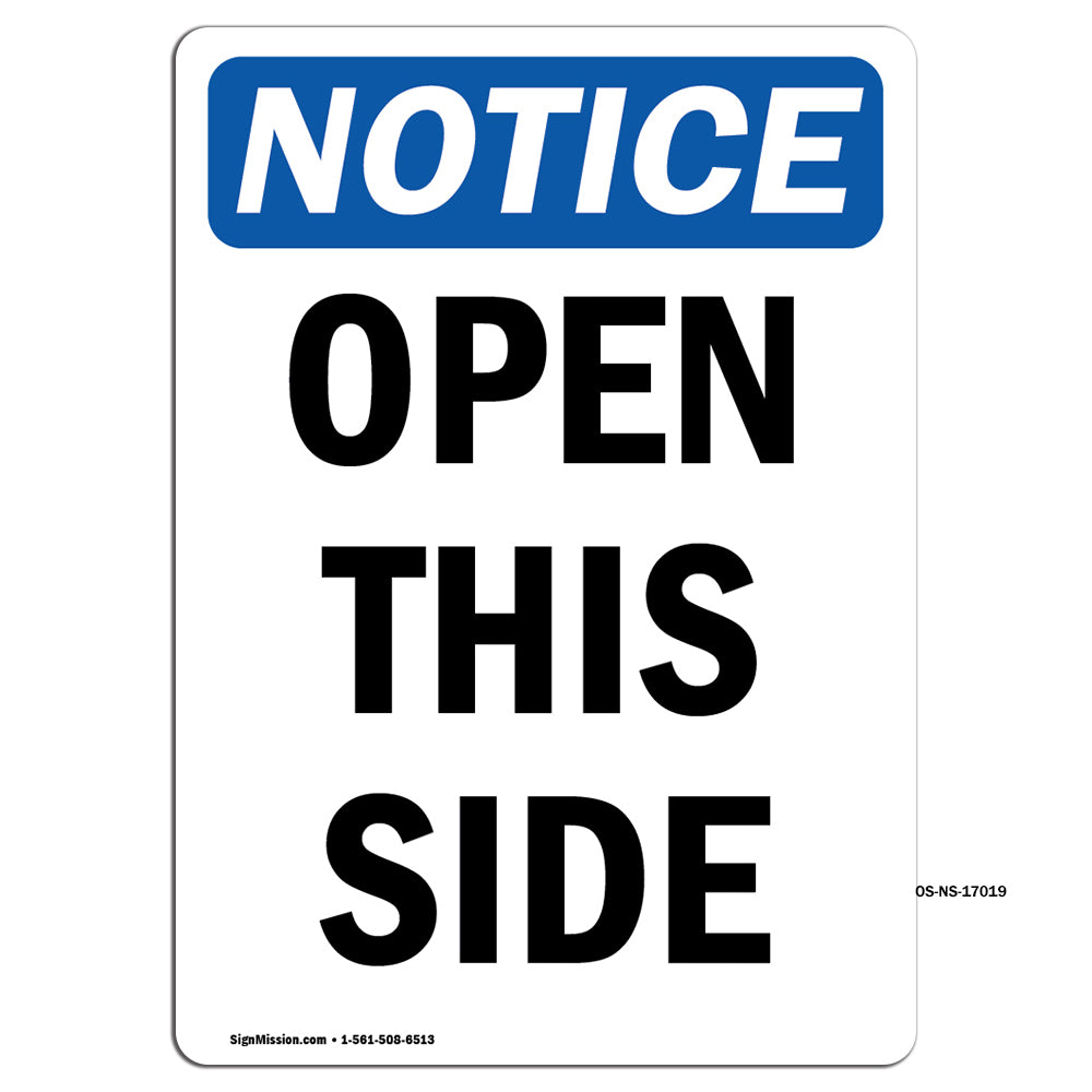 Open This Side