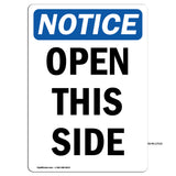 Open This Side