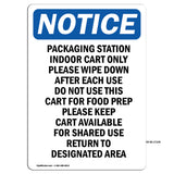 Packaging Station Indoor Cart Only Please