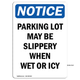 Parking Lot May Be Slippery When