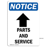 Parts And Service [Up Arrow]