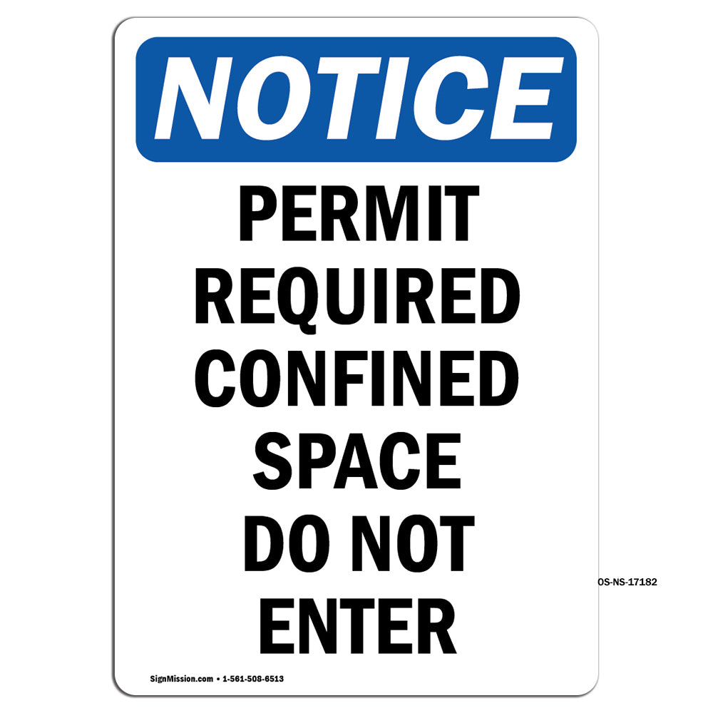 Permit Required Confined Space Do Not Enter
