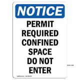 Permit Required Confined Space Do Not Enter