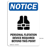 Personal Flotation Device Required