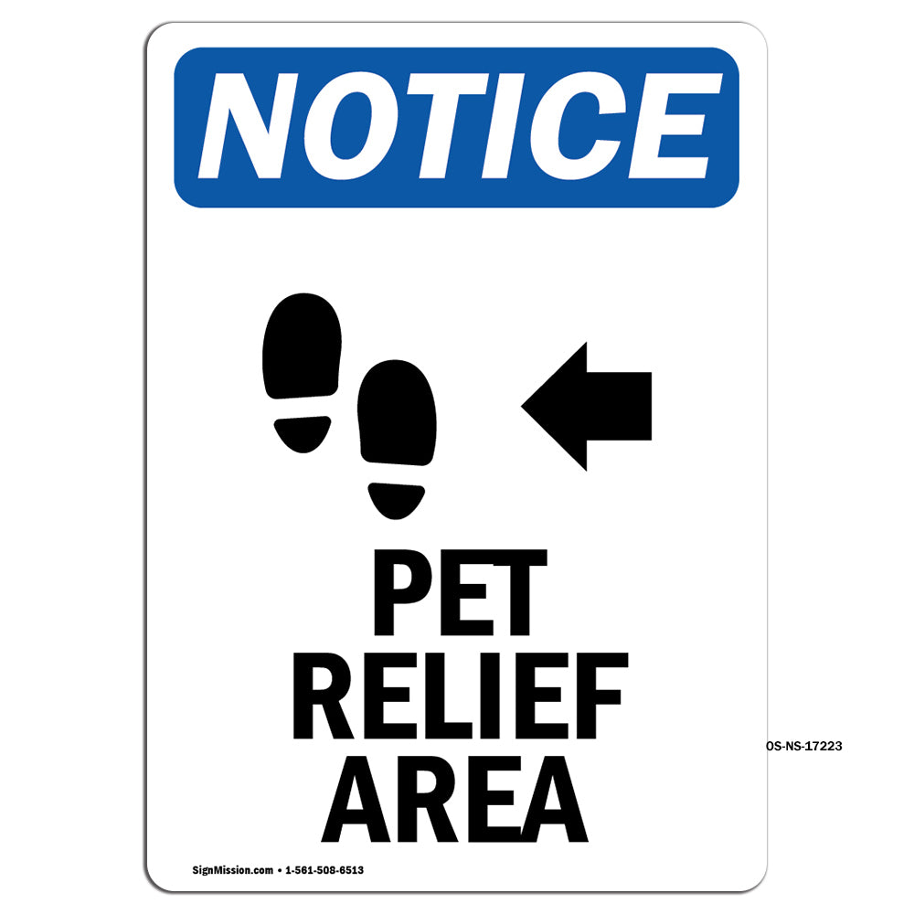 Pet Relief Area [Left Arrow]