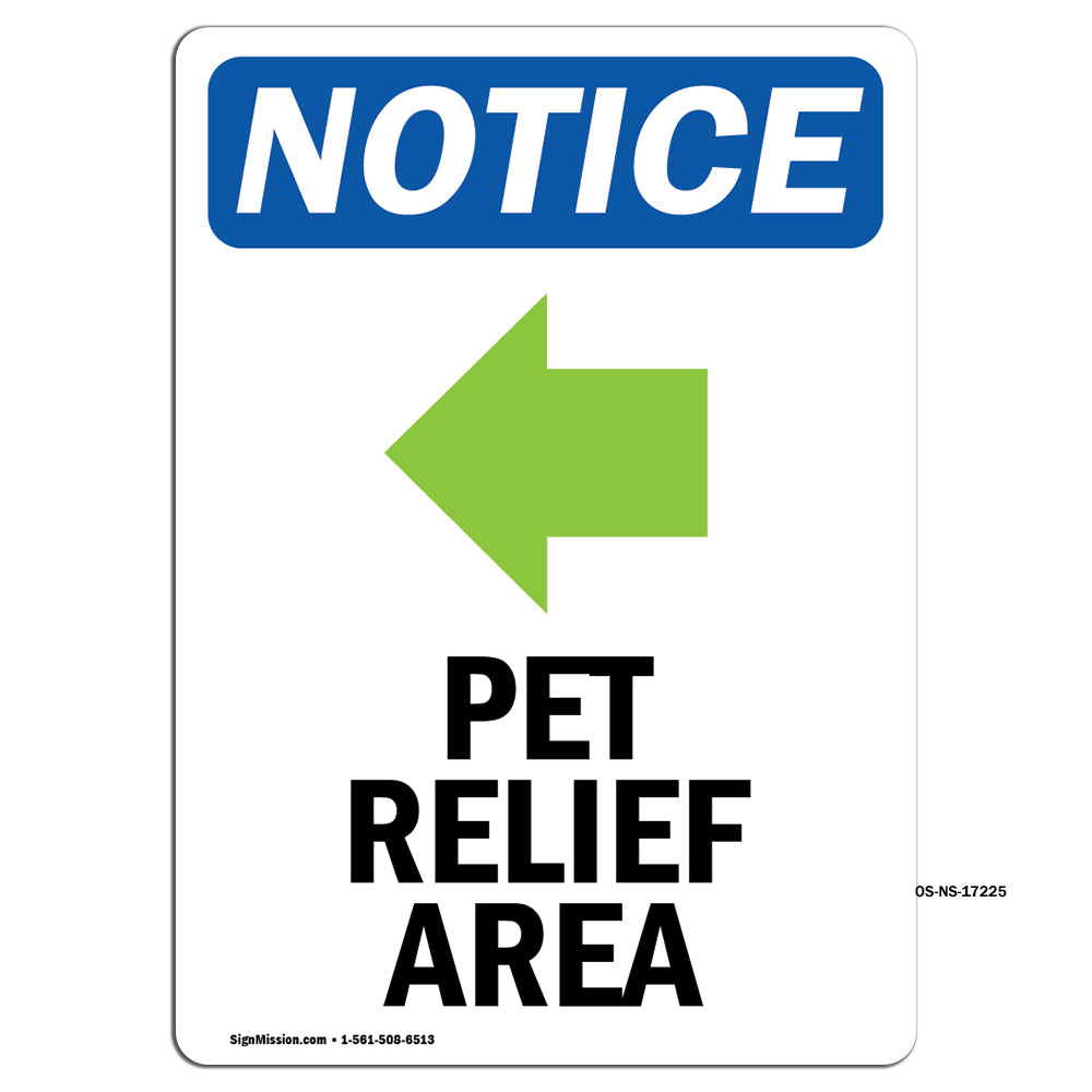 Pet Relief Area [Left Arrow]