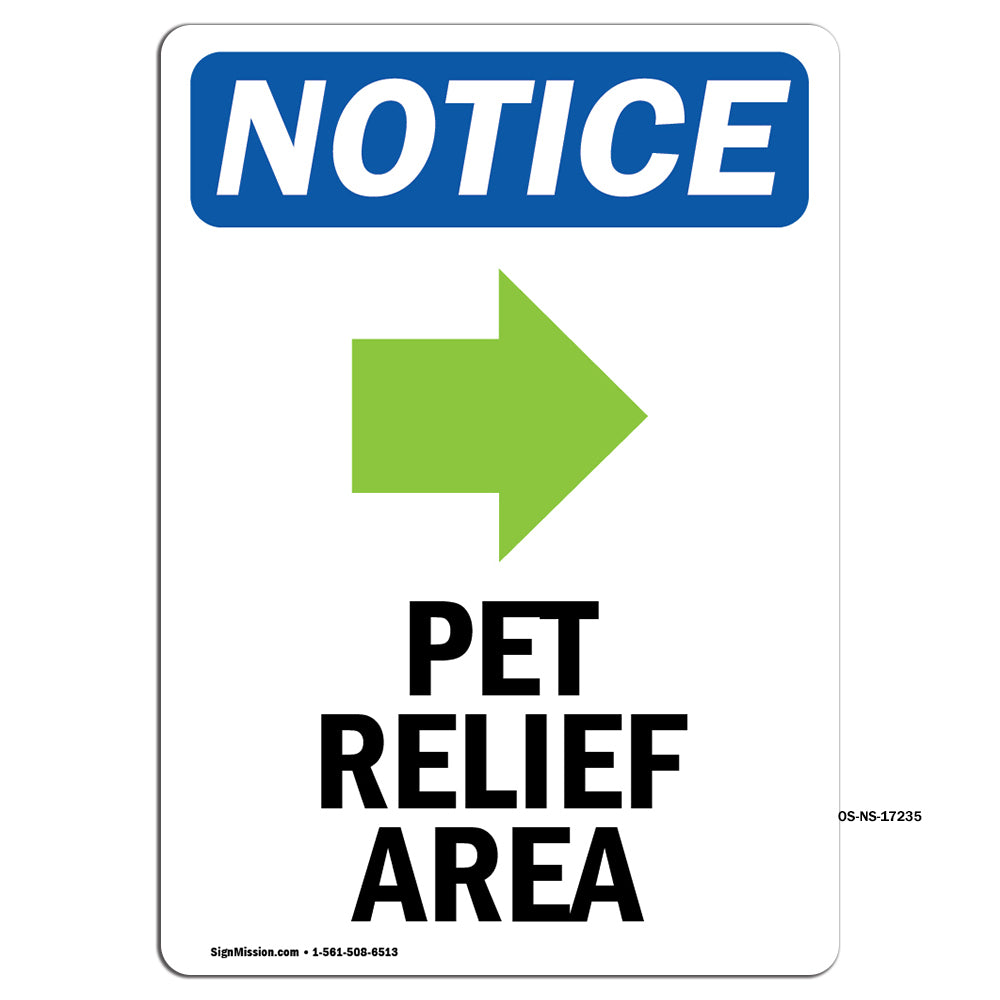 Pet Relief Area [Right Arrow]