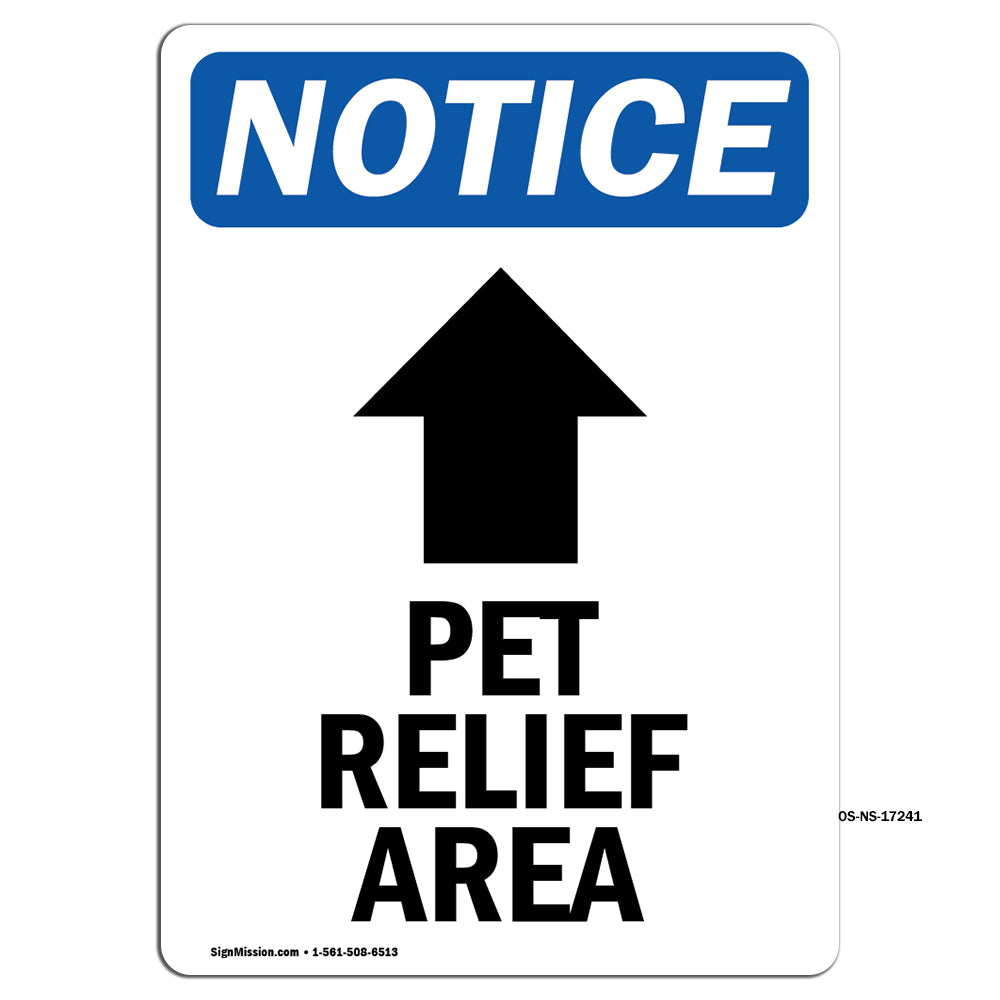 Pet Relief Area [Up Arrow]