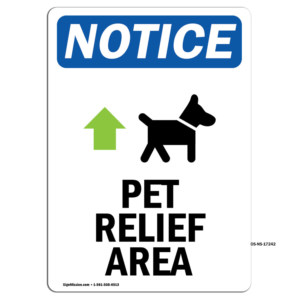 Pet Relief Area [Up Arrow]