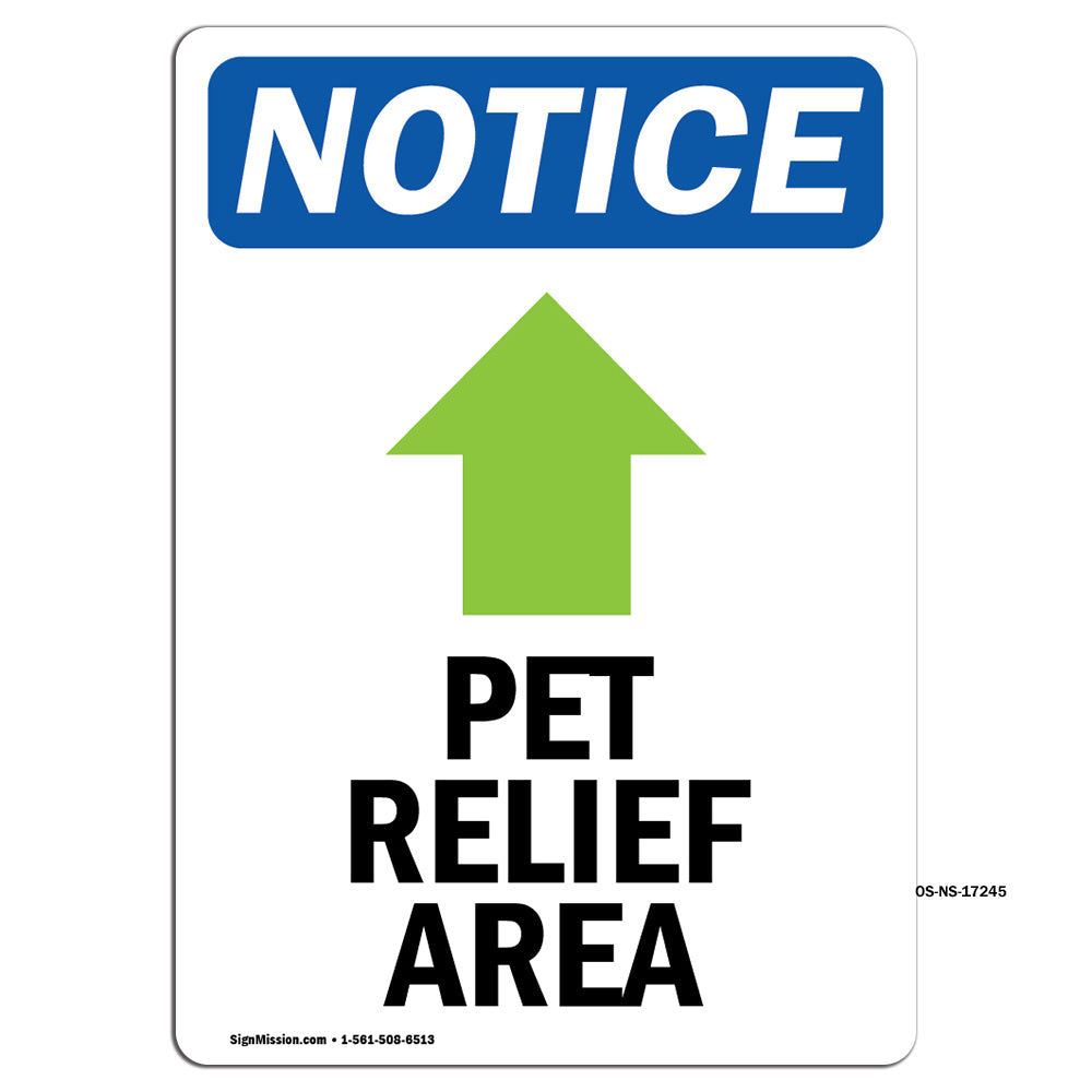 Pet Relief Area [Up Arrow]