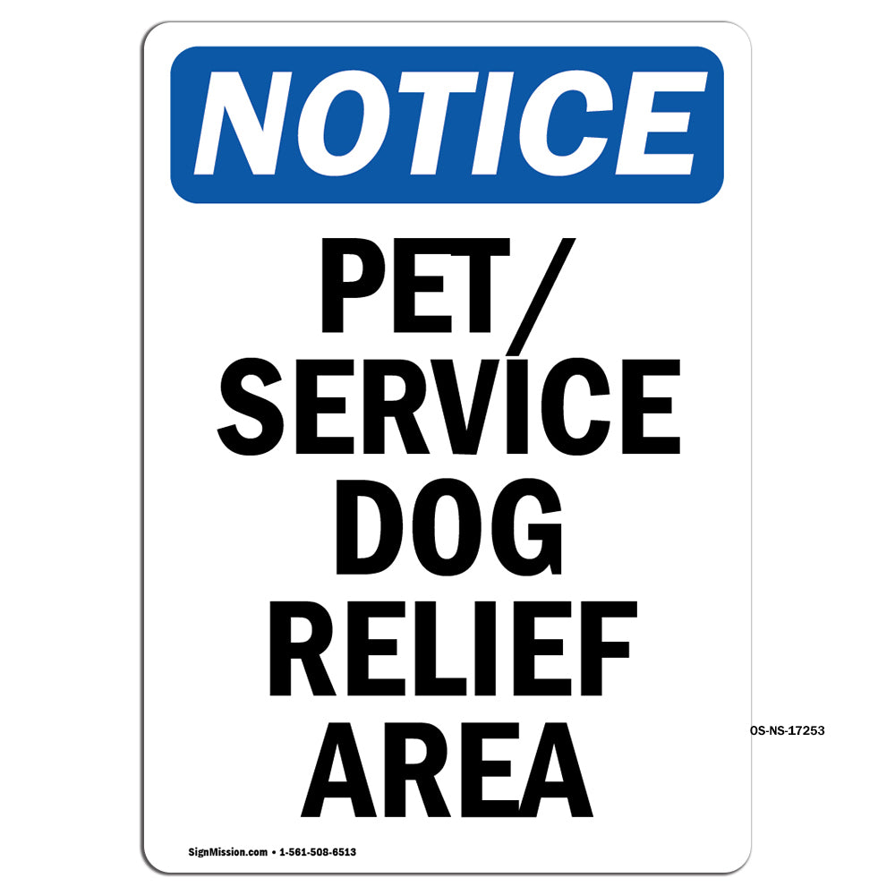 PetService Dog Relief Area