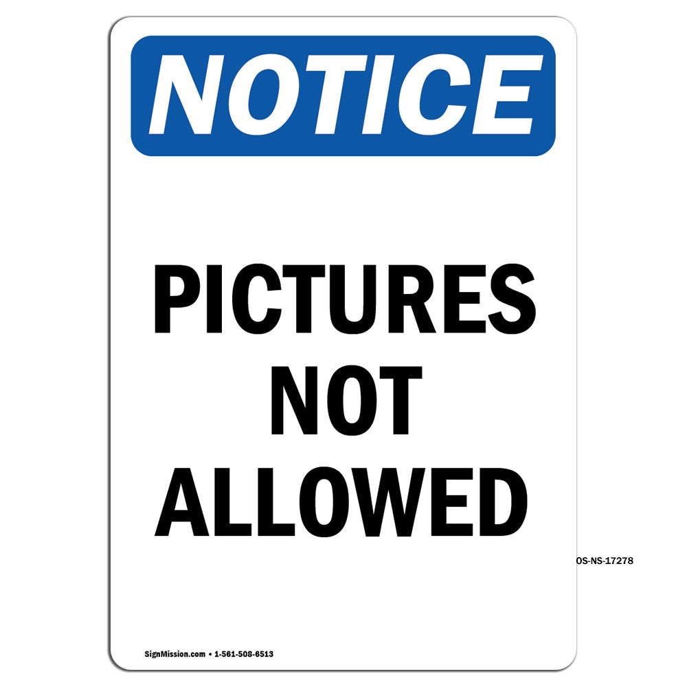 Pictures Not Allowed