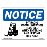 Pit Radio Communication Required