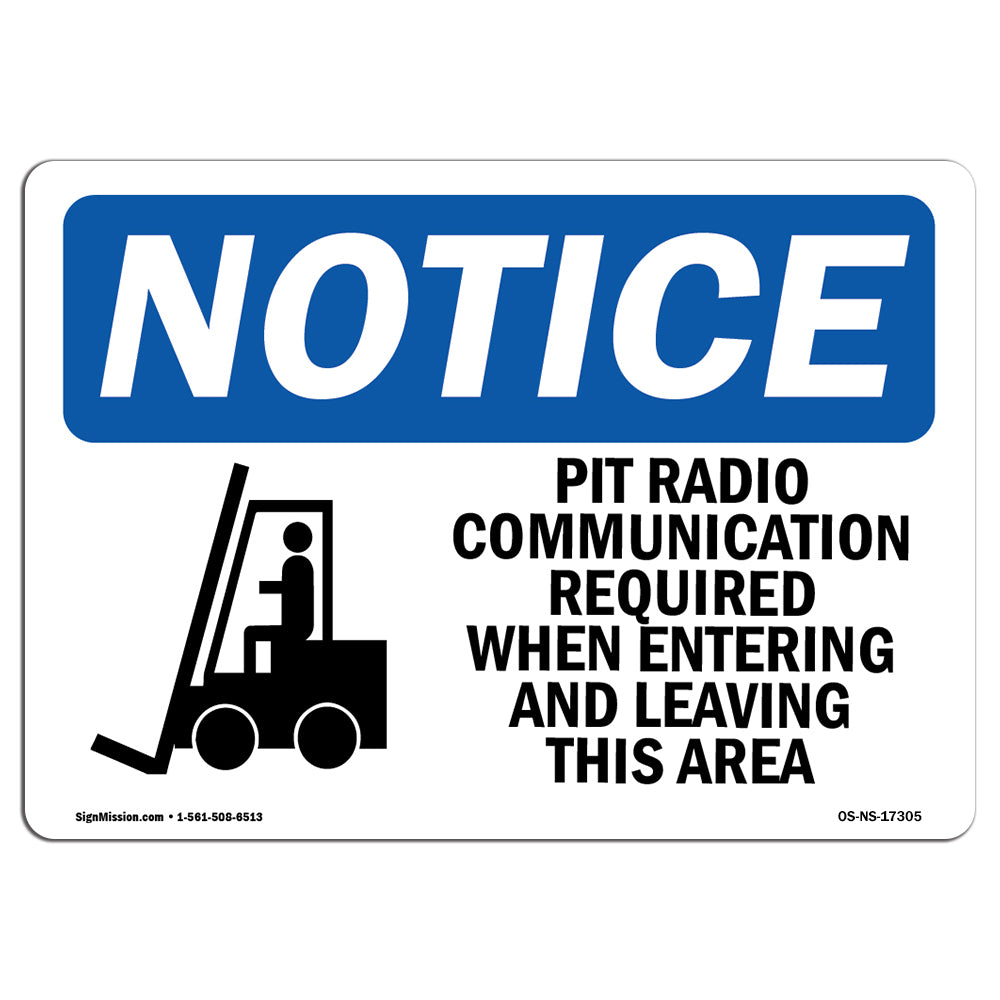 Pit Radio Communication Required