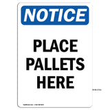 Place Pallets Here