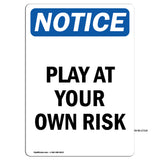 Play At Your Own Risk