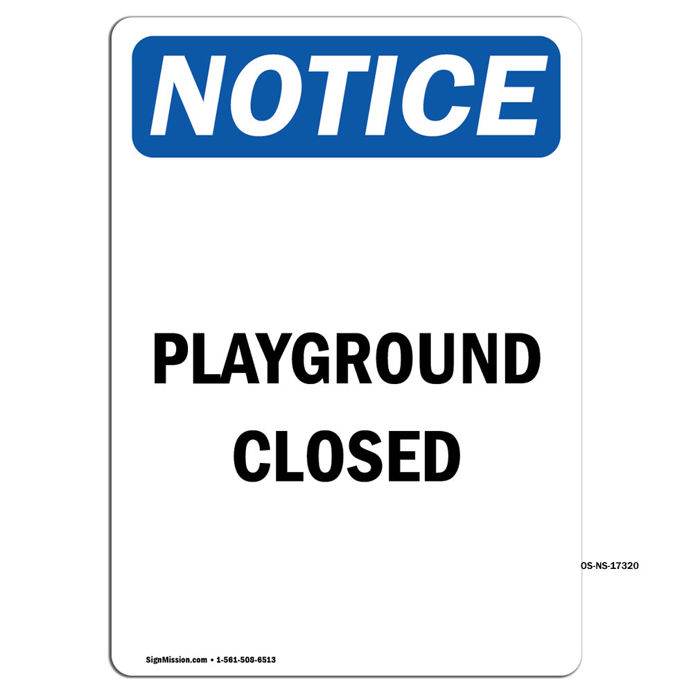 Playground Closed