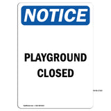 Playground Closed