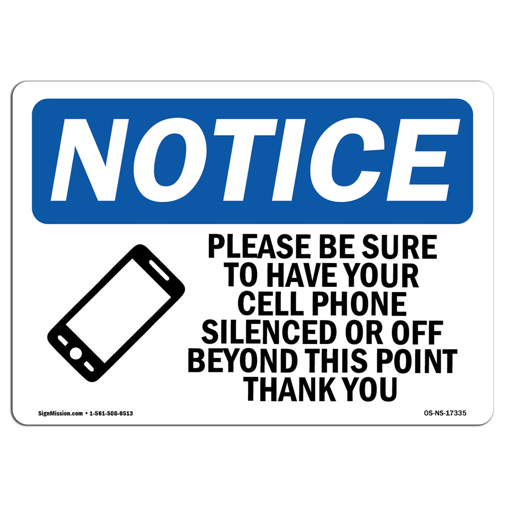 Please Be Sure To Have Your
