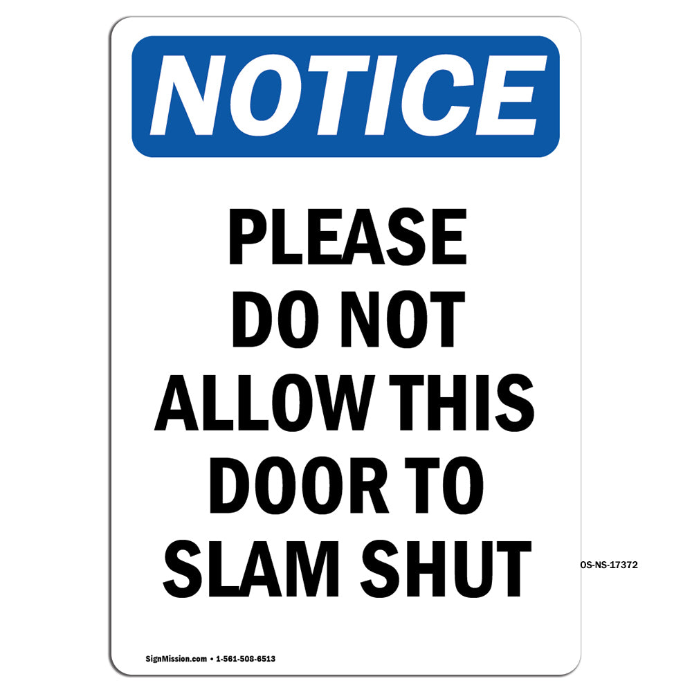 Please Do Not Allow This Door