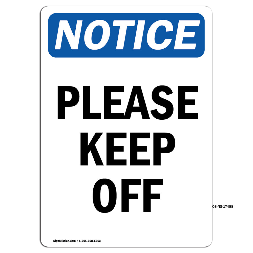 Please Keep Off