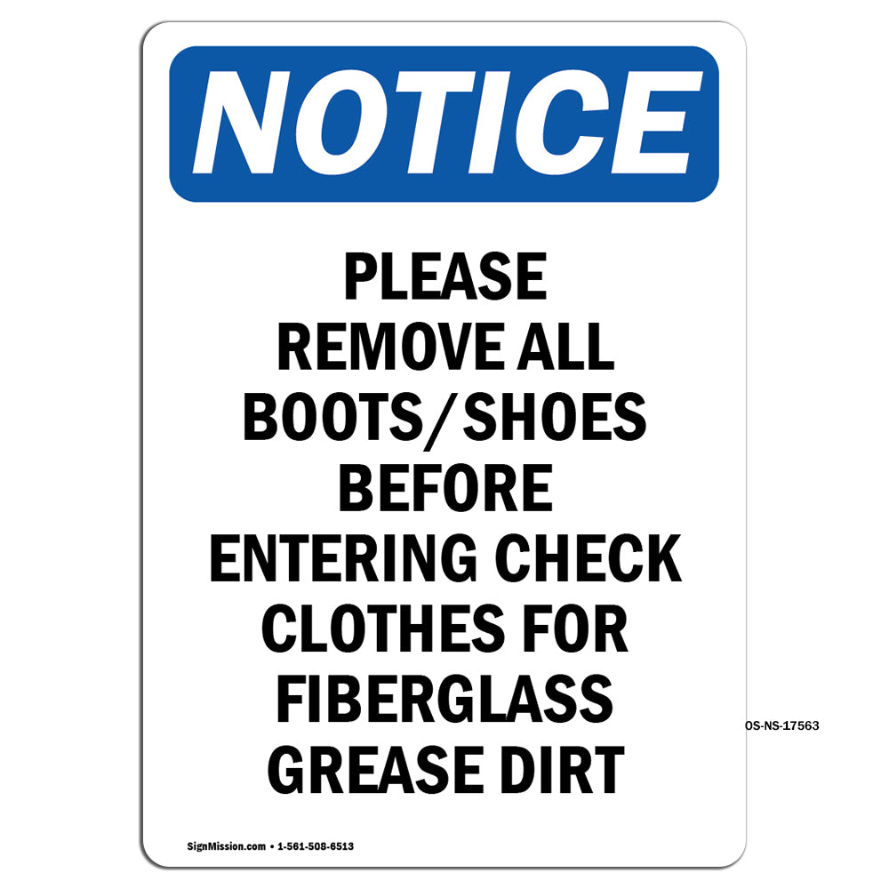 Please Remove All Boots Shoes Before Entering