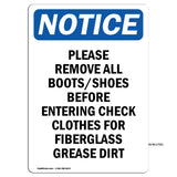 Please Remove All Boots Shoes Before Entering