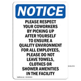 Please Respect Your Coworkers By Picking