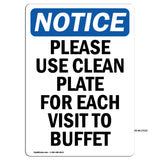 Please Use Clean Plate For Each