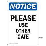 Please Use Other Gate