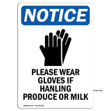 Please Wear Gloves If Handling