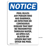 Pool Rules Any Person Who Has
