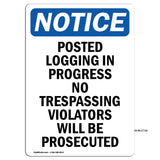 Posted Logging In Progress No