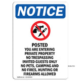 Posted You Are Entering Private