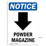 Powder Magazine [Down Arrow]