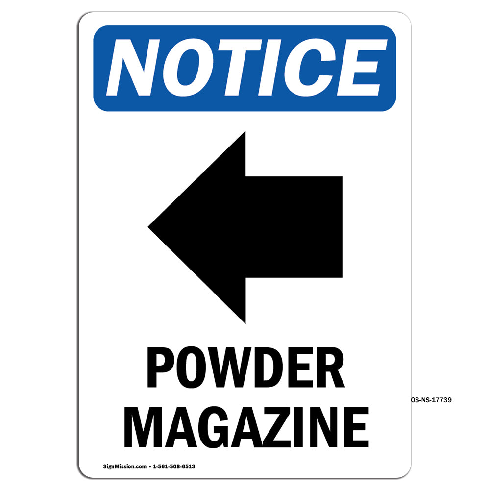 Powder Magazine [Left Arrow]
