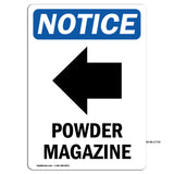 Powder Magazine [Left Arrow]