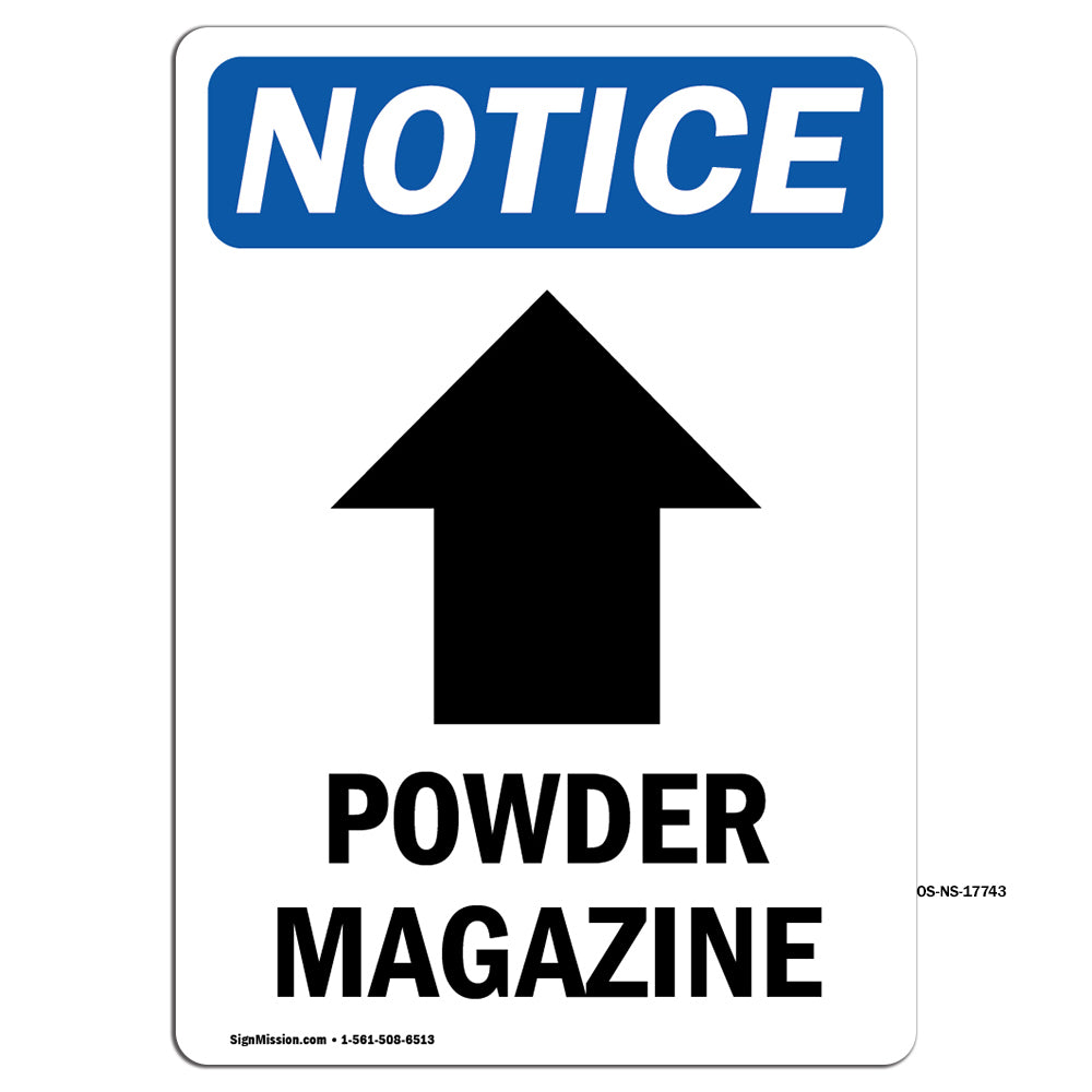 Powder Magazine [Up Arrow]