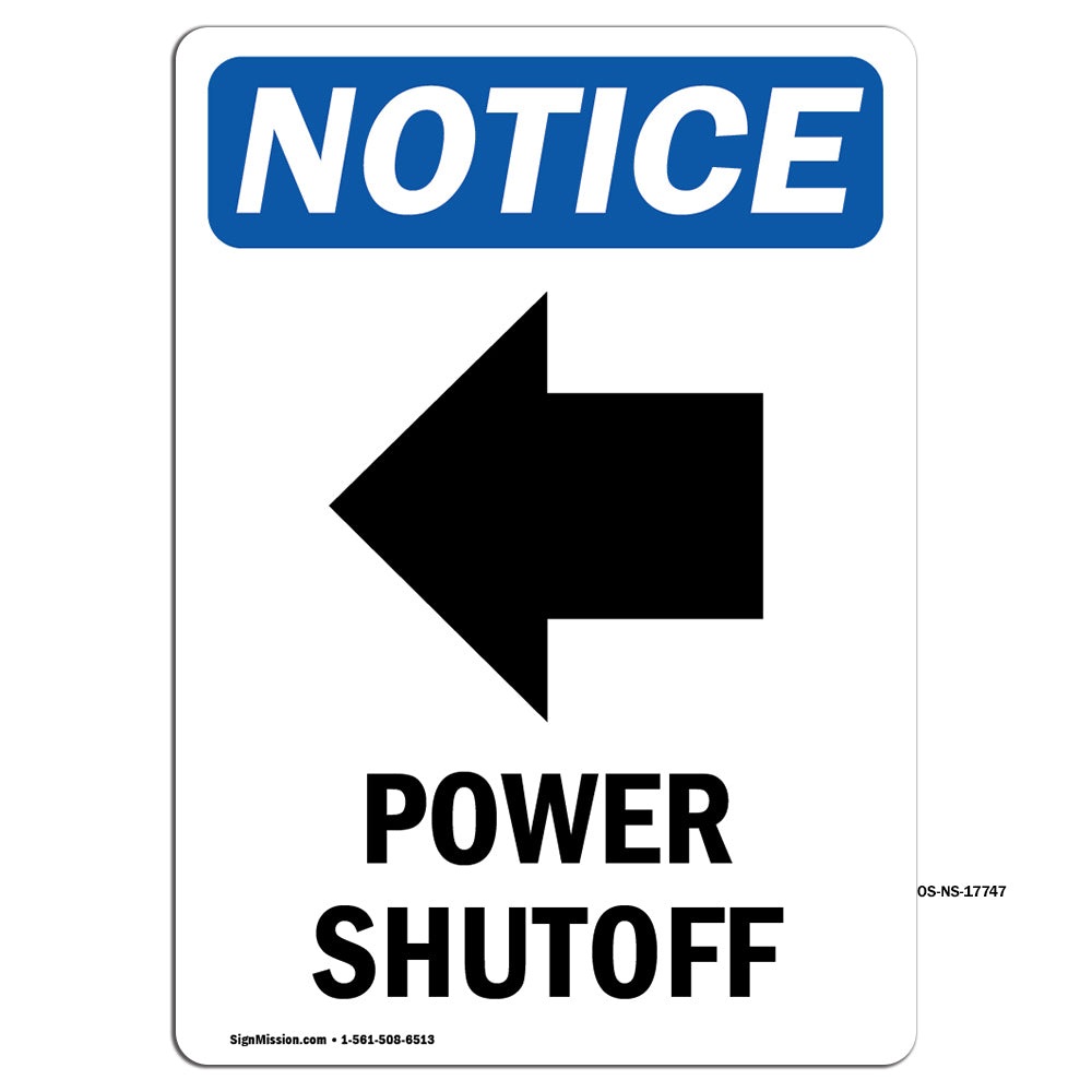 Power Shutoff [Left Arrow]
