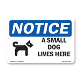 A Small Dog Lives Here