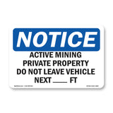 Active Mining Private Property Do Not Leave