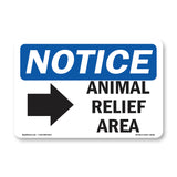 Animal Relief Area [Right Arrow]