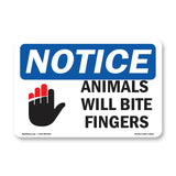 Animals Will Bite Fingers