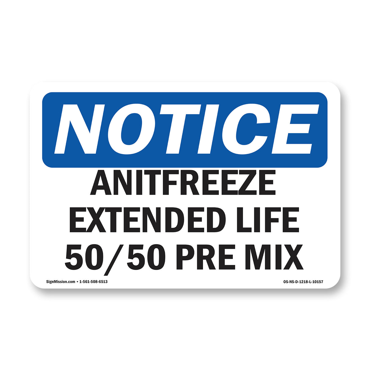 Antifreeze Extended Life 50 50 Pre Mix