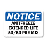 Antifreeze Extended Life 50 50 Pre Mix