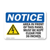 Area In Front Of This Panel